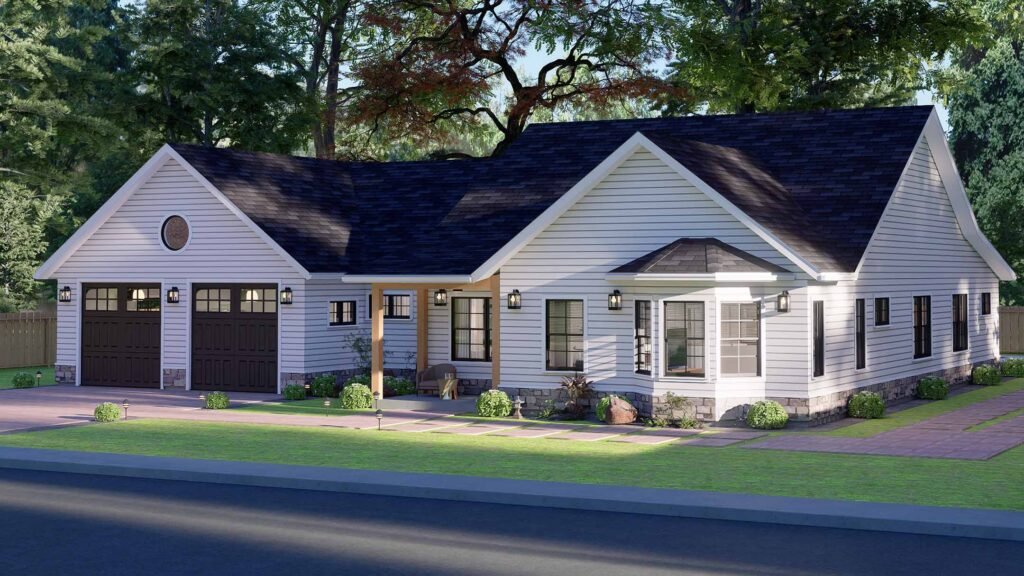 4 Bedroom Cottage House Plan