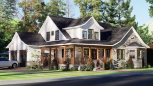 5 bedroom cottage house plan