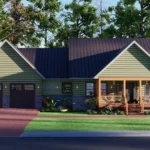 3 bedroom cottage house exterior design