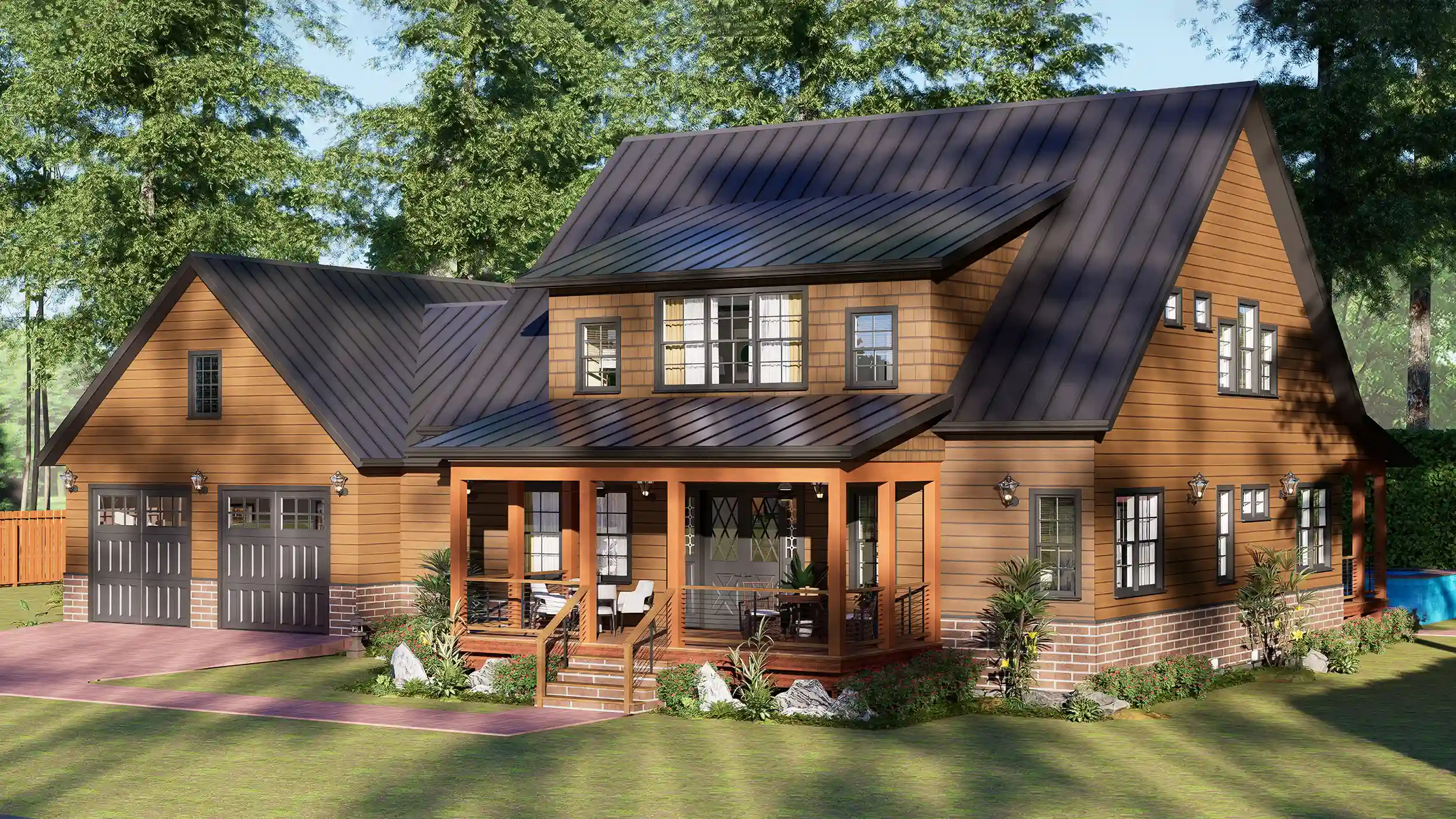 5 bedroom cottage house floor plan for buy