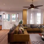 cottage house living area