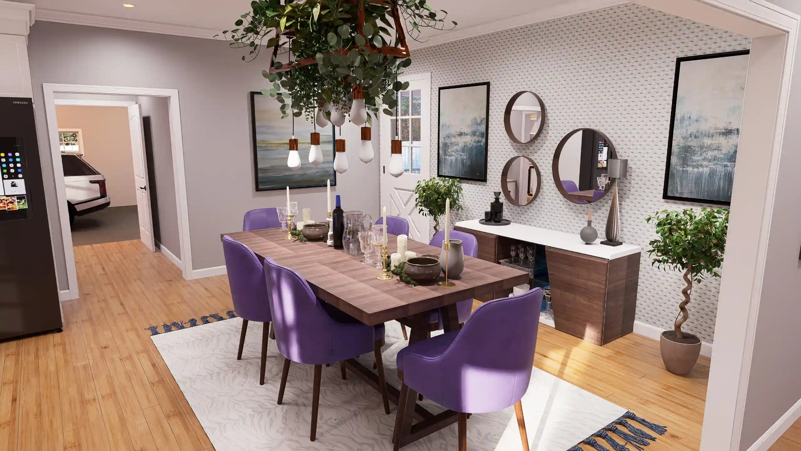 Dining area design