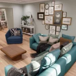 3 bedroom cottage house living area