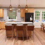 cottage house kitchen