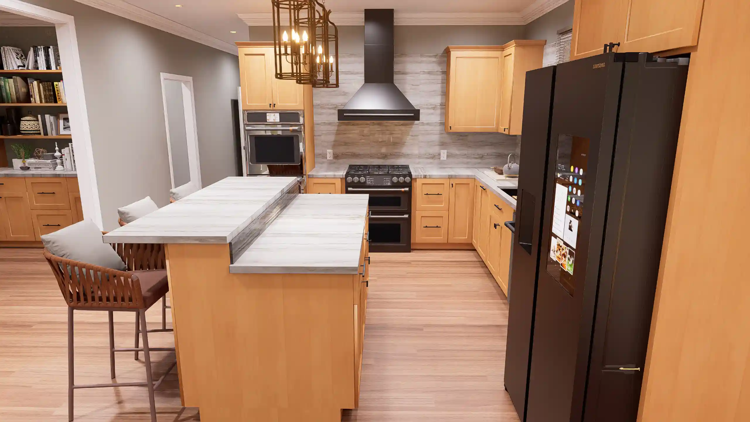 cottage house kitchen