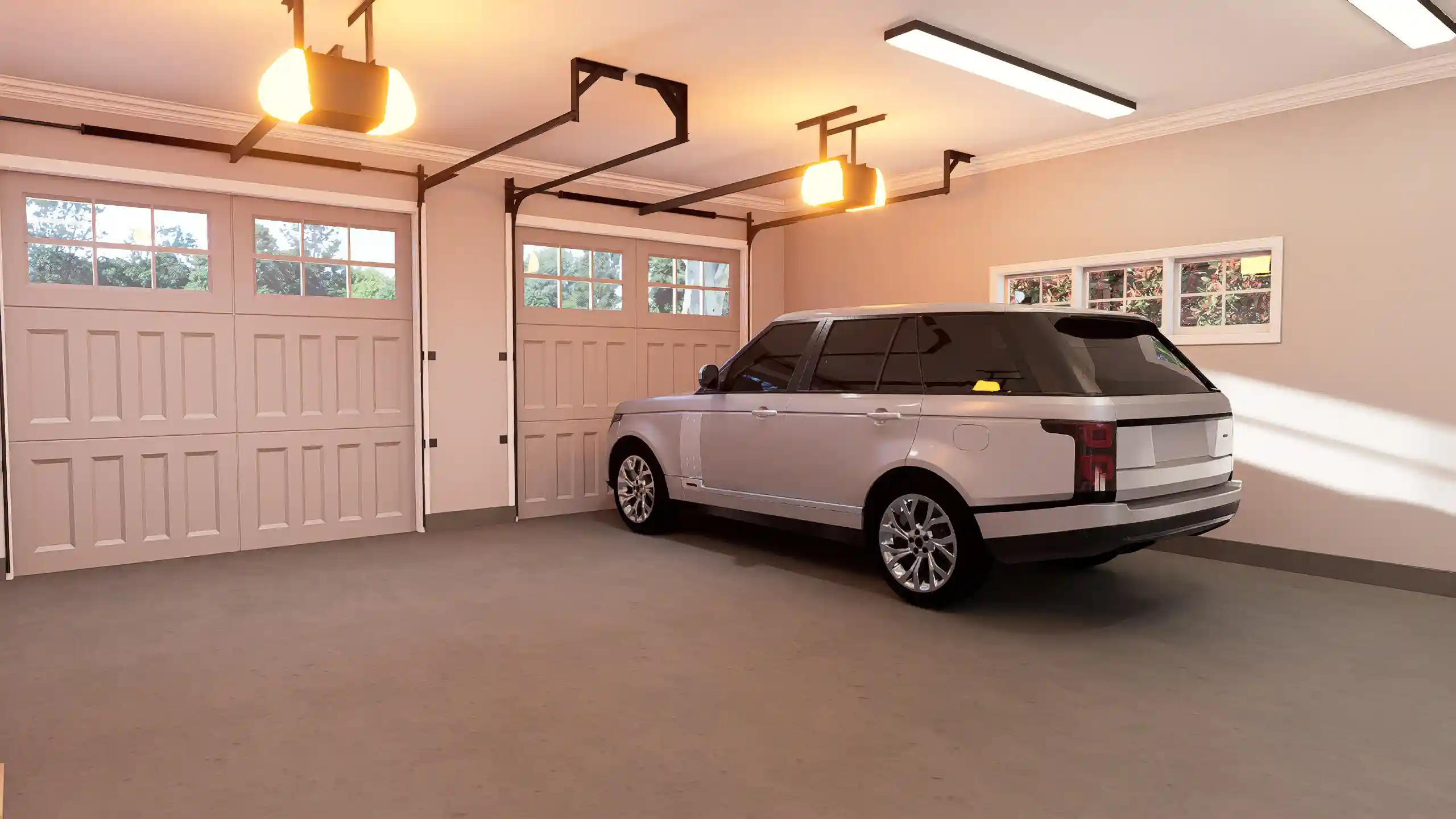 2 car garage