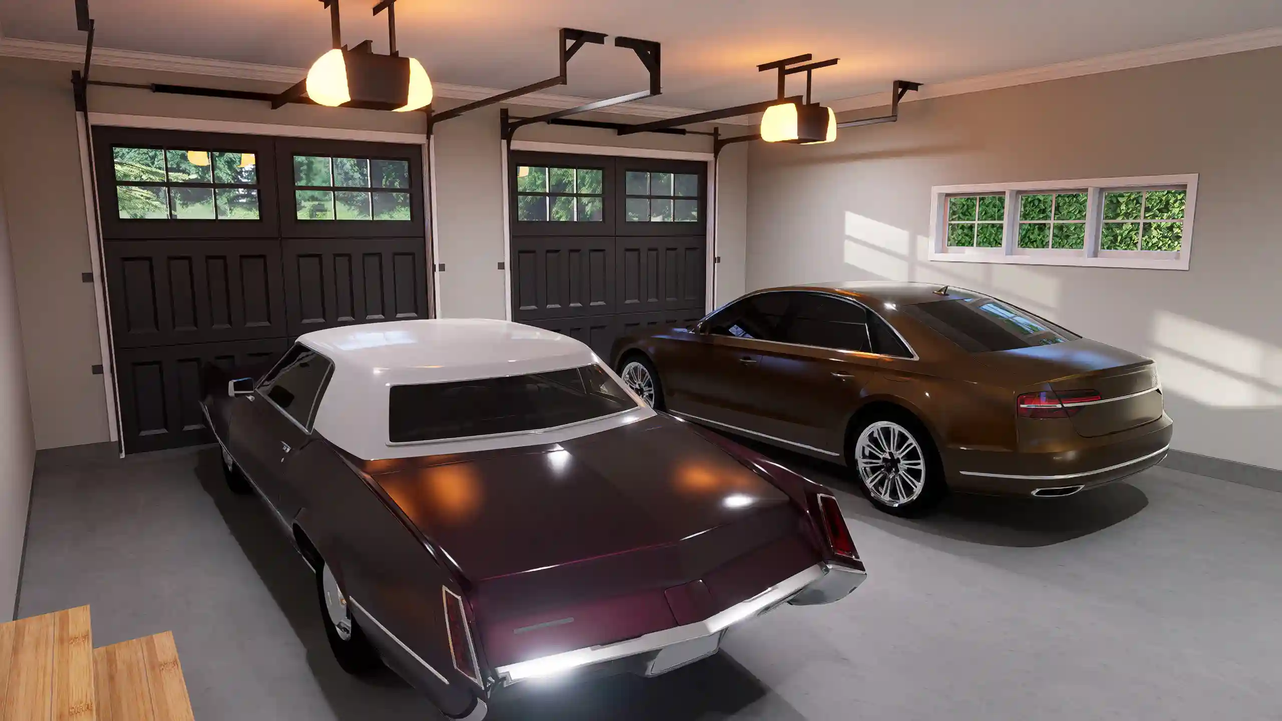 2 card garage design images