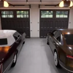 2 card garage inside images