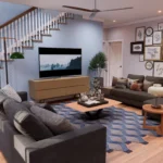 Cottage house living area