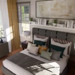 cottage house bedroom design