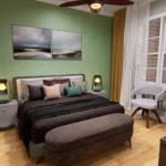 Cottage House Bedroom Design