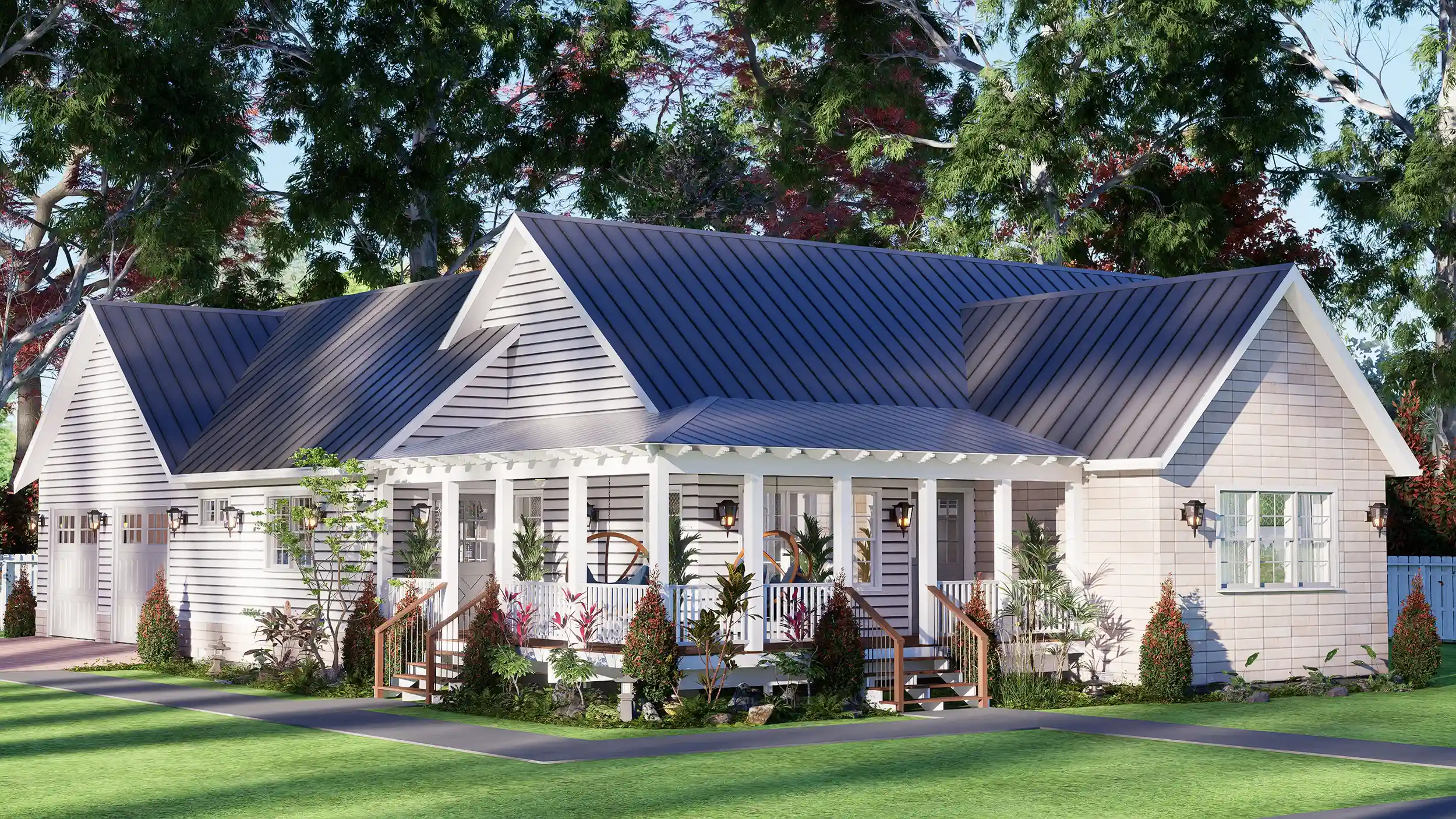 3 bedroom cottage house exterior design