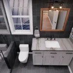 master bathroom
