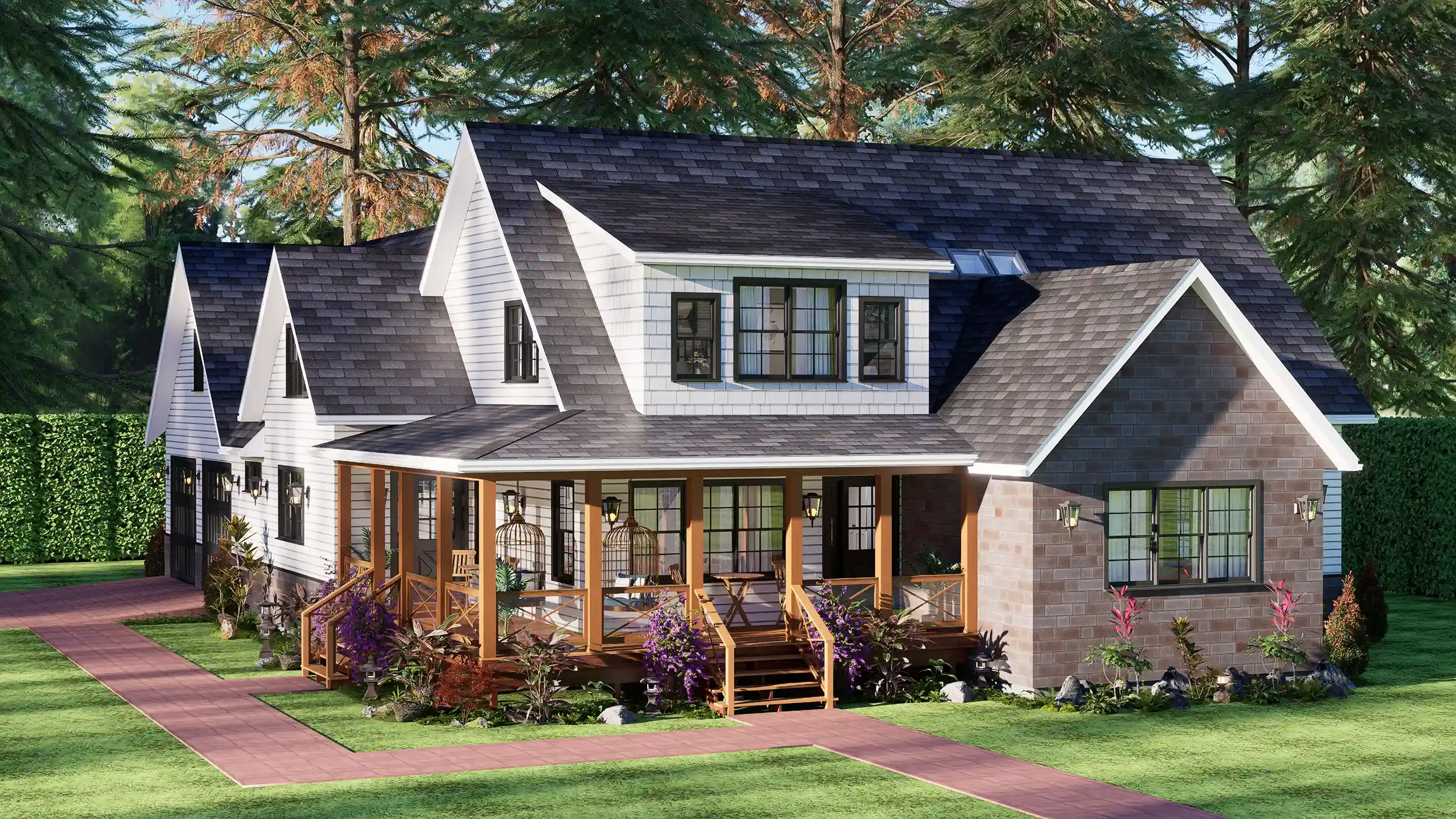 5 bedroom cottage house exterior design