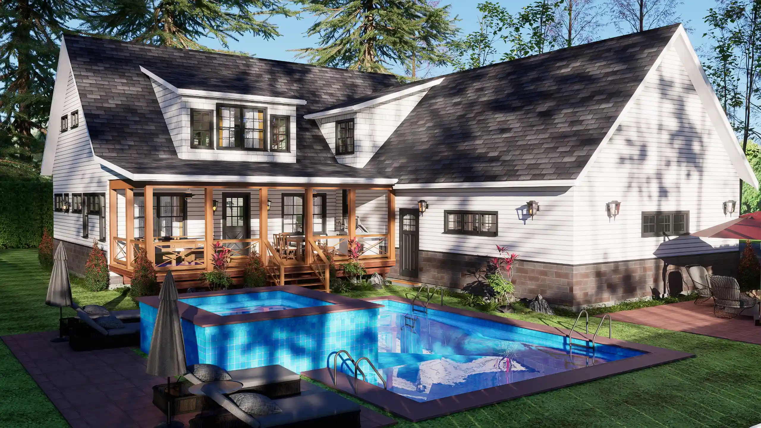 5 bedroom backyard images