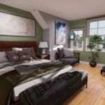 cottage house bedroom desing