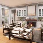 cottage house living area