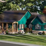 3 bedroom cottage house floor plan for buy