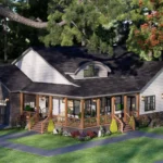 2 bedroom cottage house design