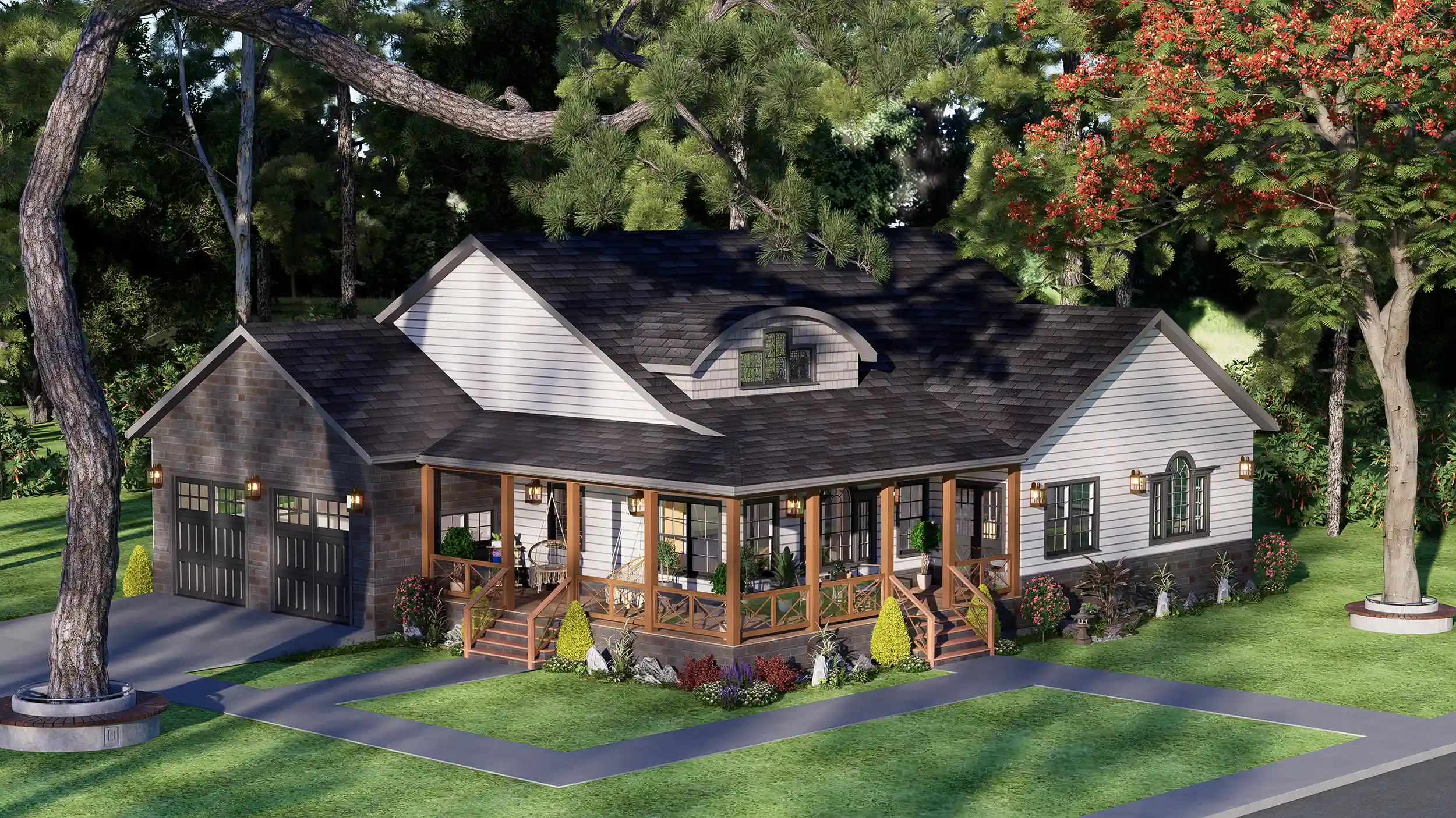 2 bedroom cottage house design