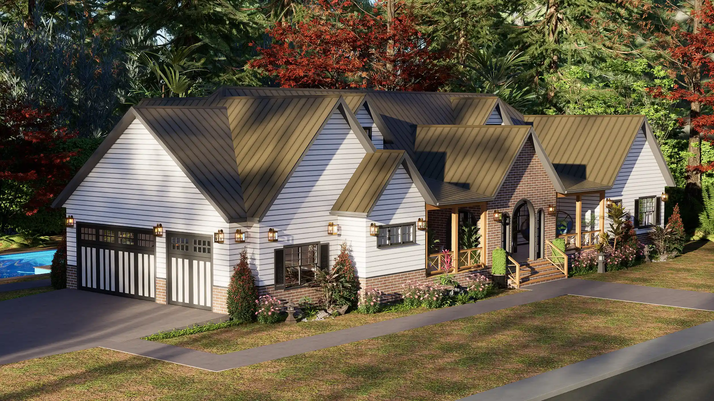 3 bedroom cottage house floor plan