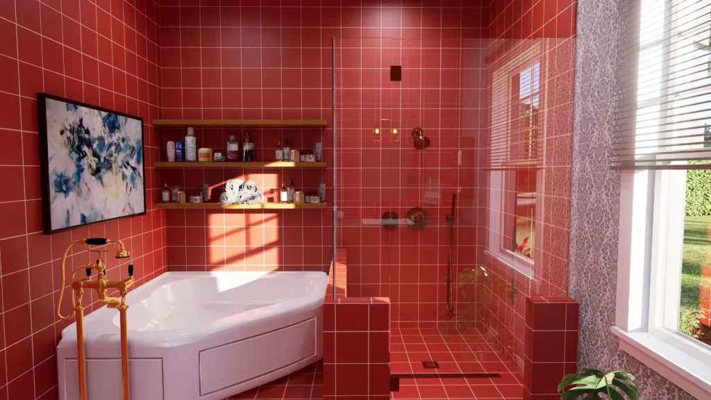 bathroom for cottage house