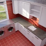 laundry room for cottage house plan