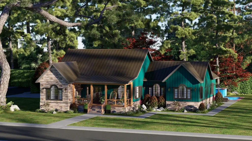 3 bedroom cottage house exterior design