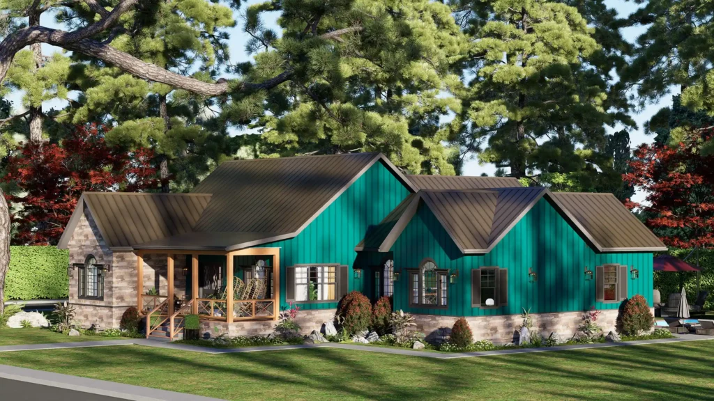 3 bedroom cottage house exterior design