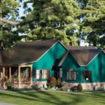 3 bedroom cottage house exterior design