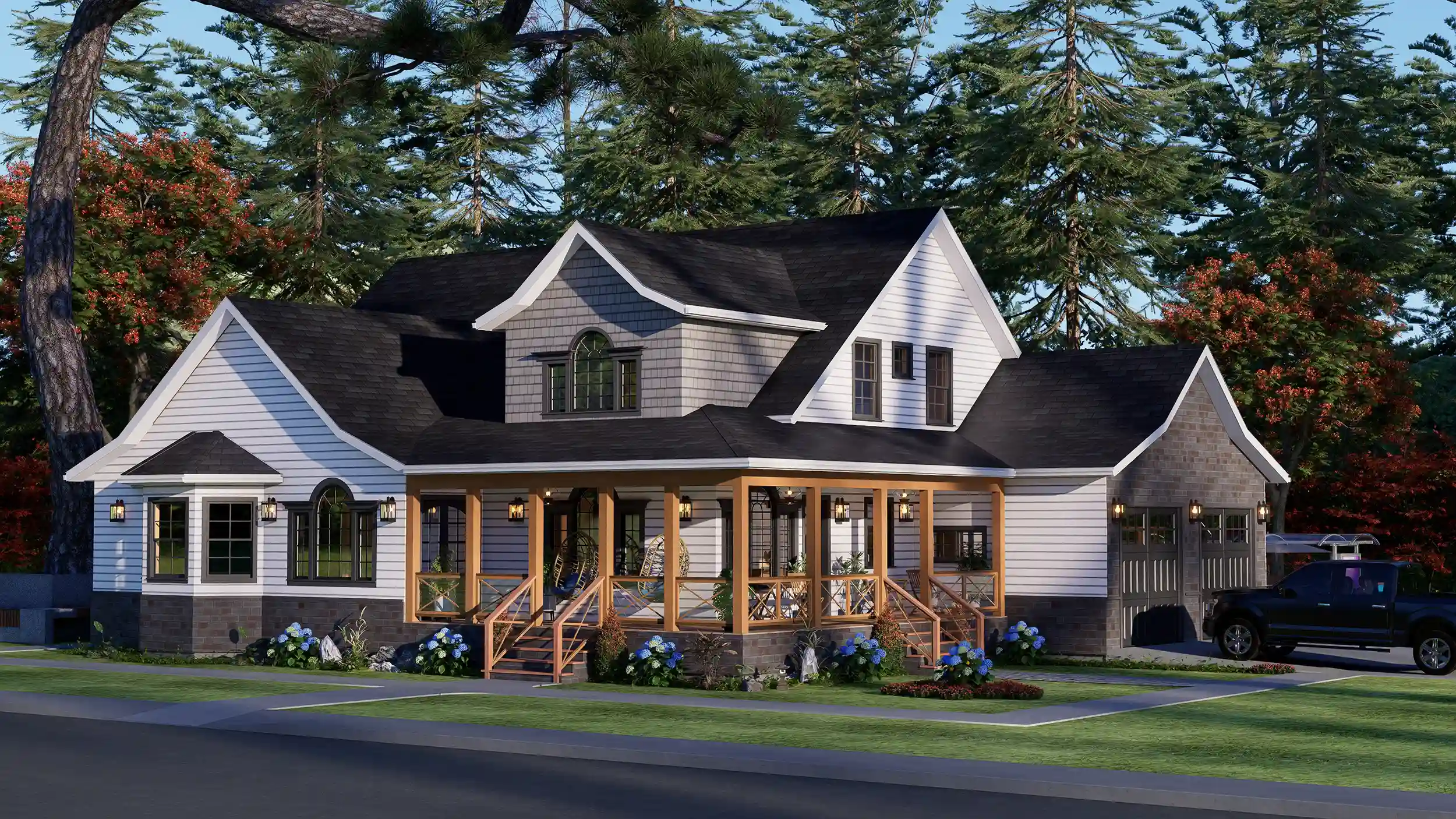 5 bedroom stunning cottage house plan for buy