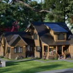 4 bedroom cottage house exterior design