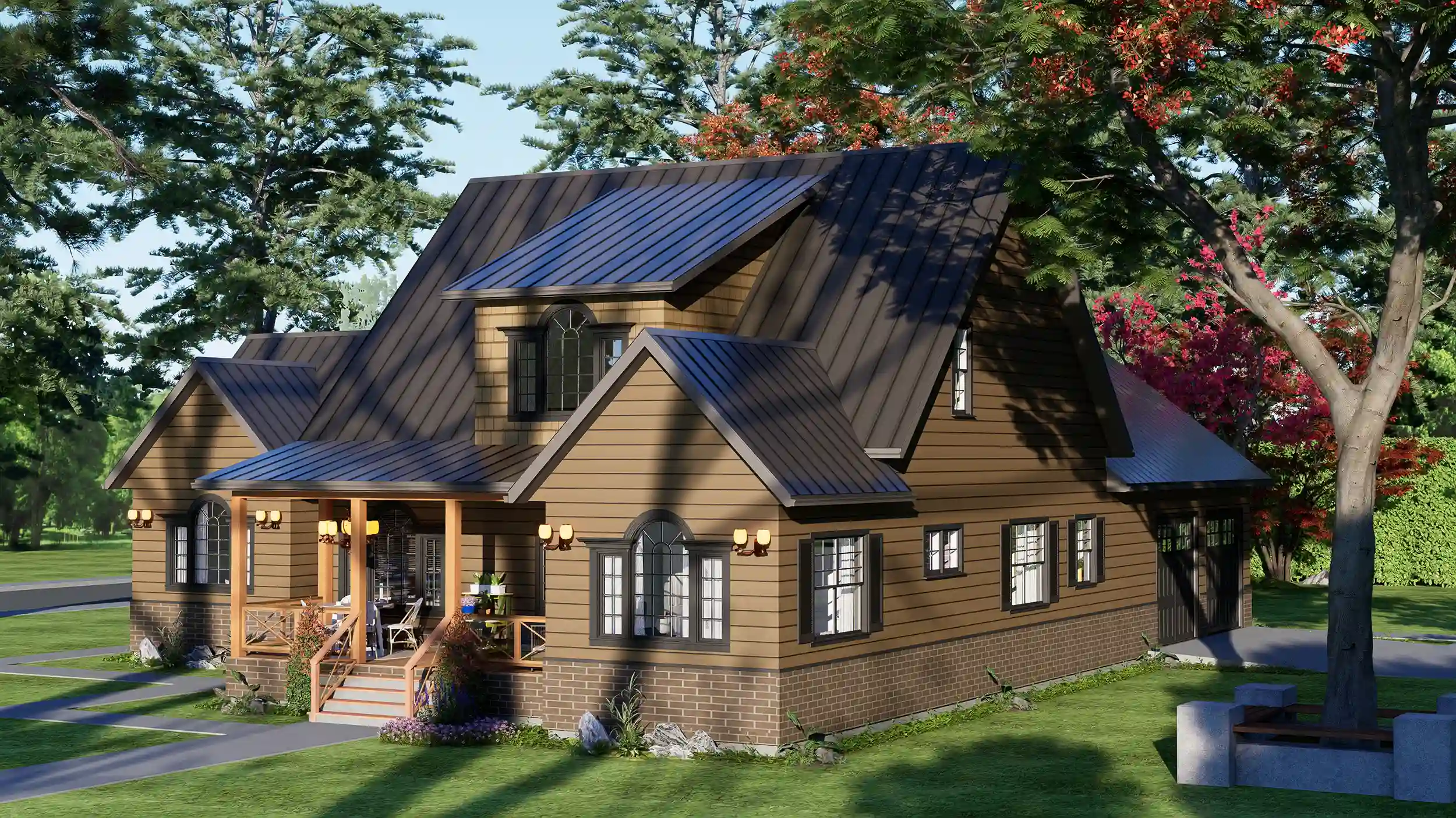 4 bedroom formhouse exterior design