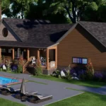 Modern Farmhouse Ranch Plan