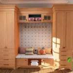 Entrance of 4 bedroom 2 story formhouse