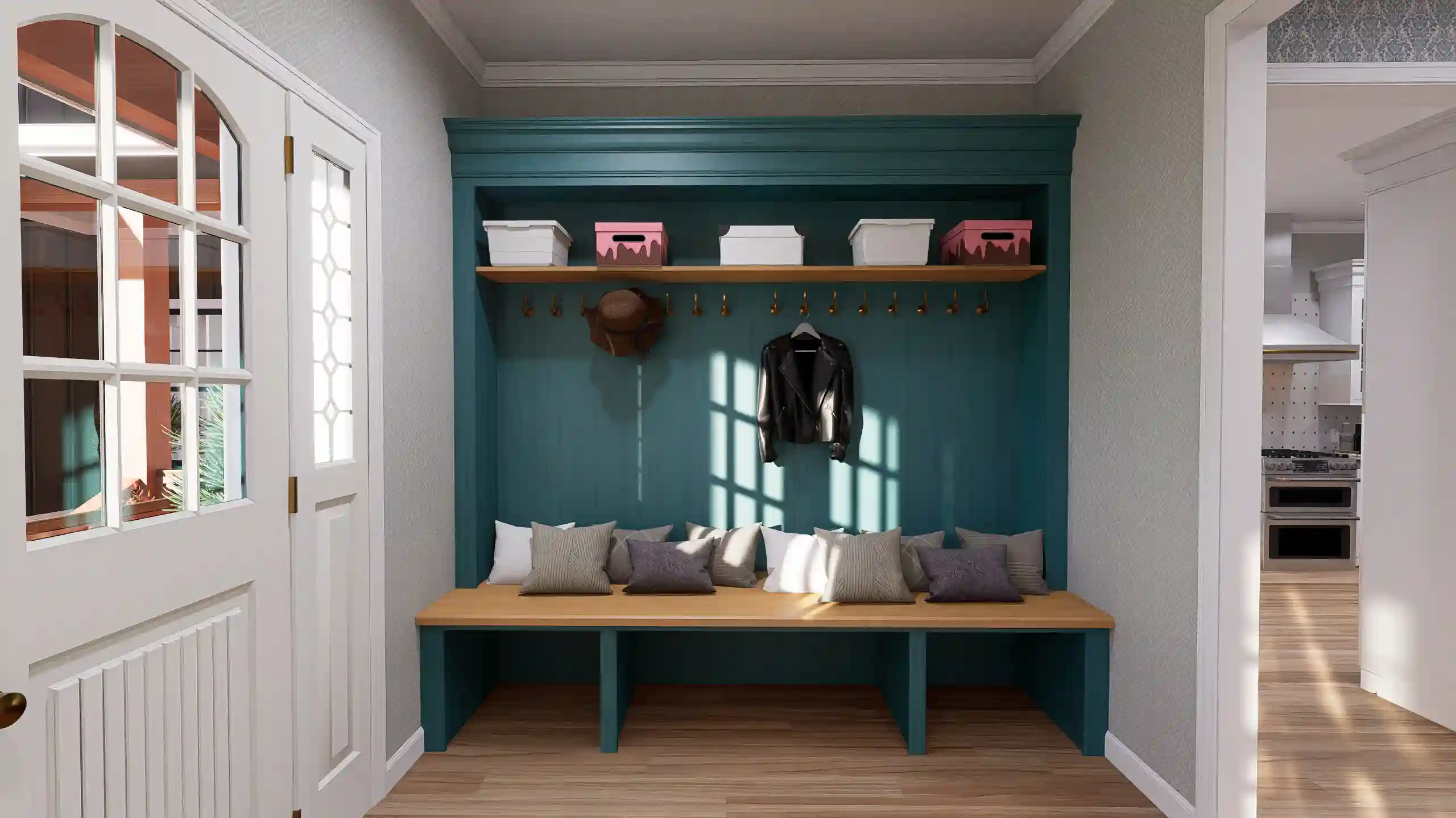 foyer design of Craftsman