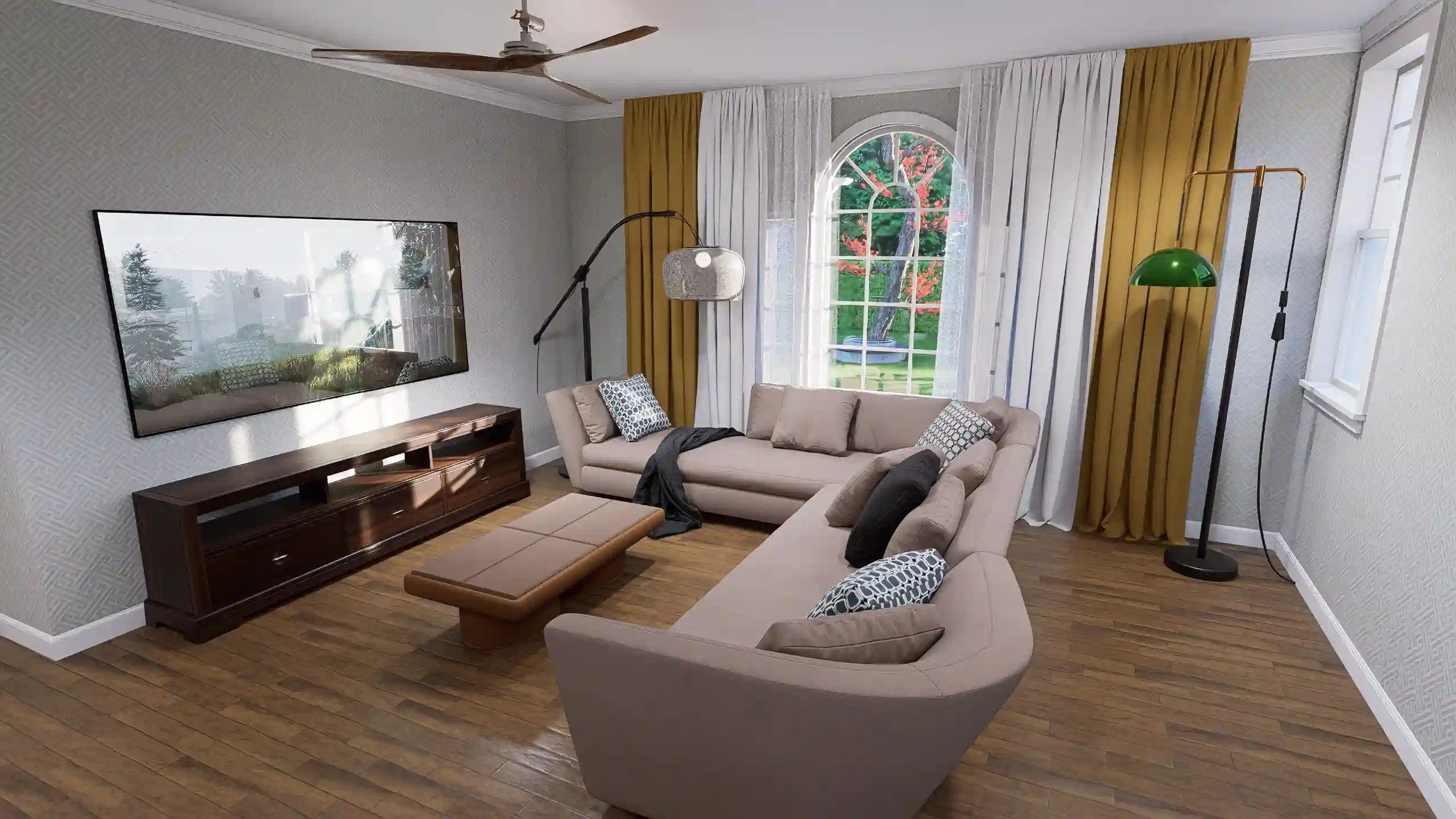 2nd living area or bonus room