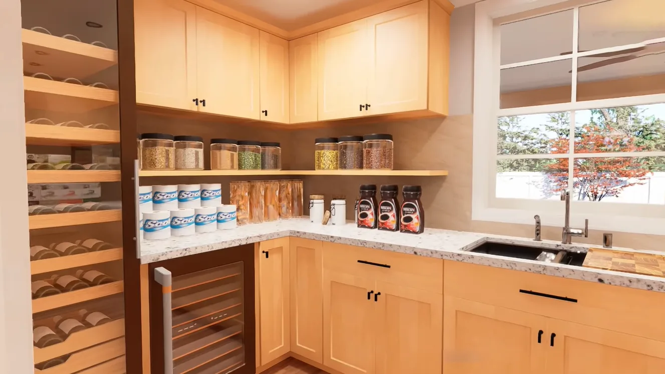 4 bedroom creaftsman home floor plan for buy