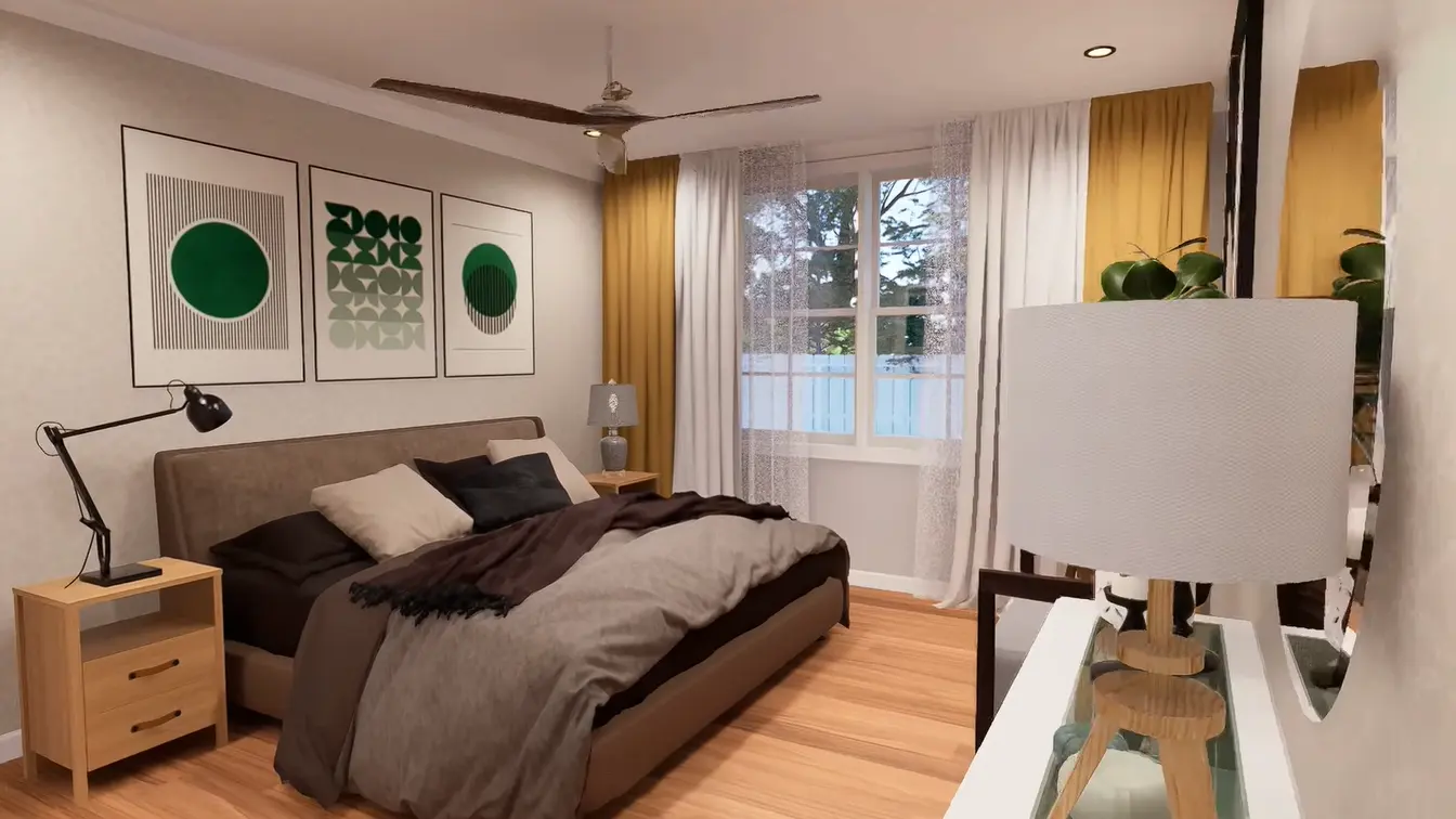 4 bedroom creaftsman home floor plan for buy