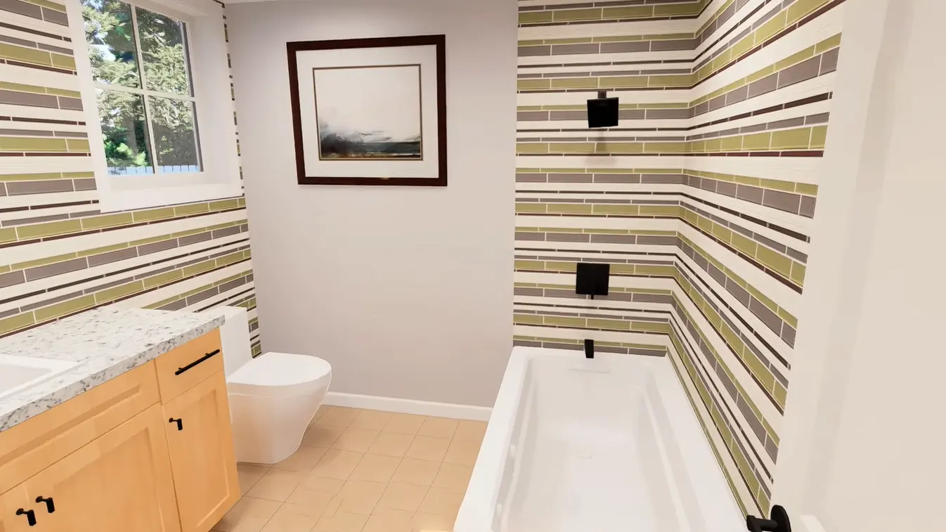 4 bedroom creaftsman home floor plan for buy