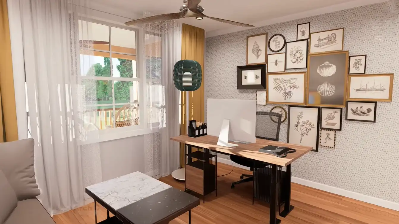 4 bedroom creaftsman home floor plan for buy