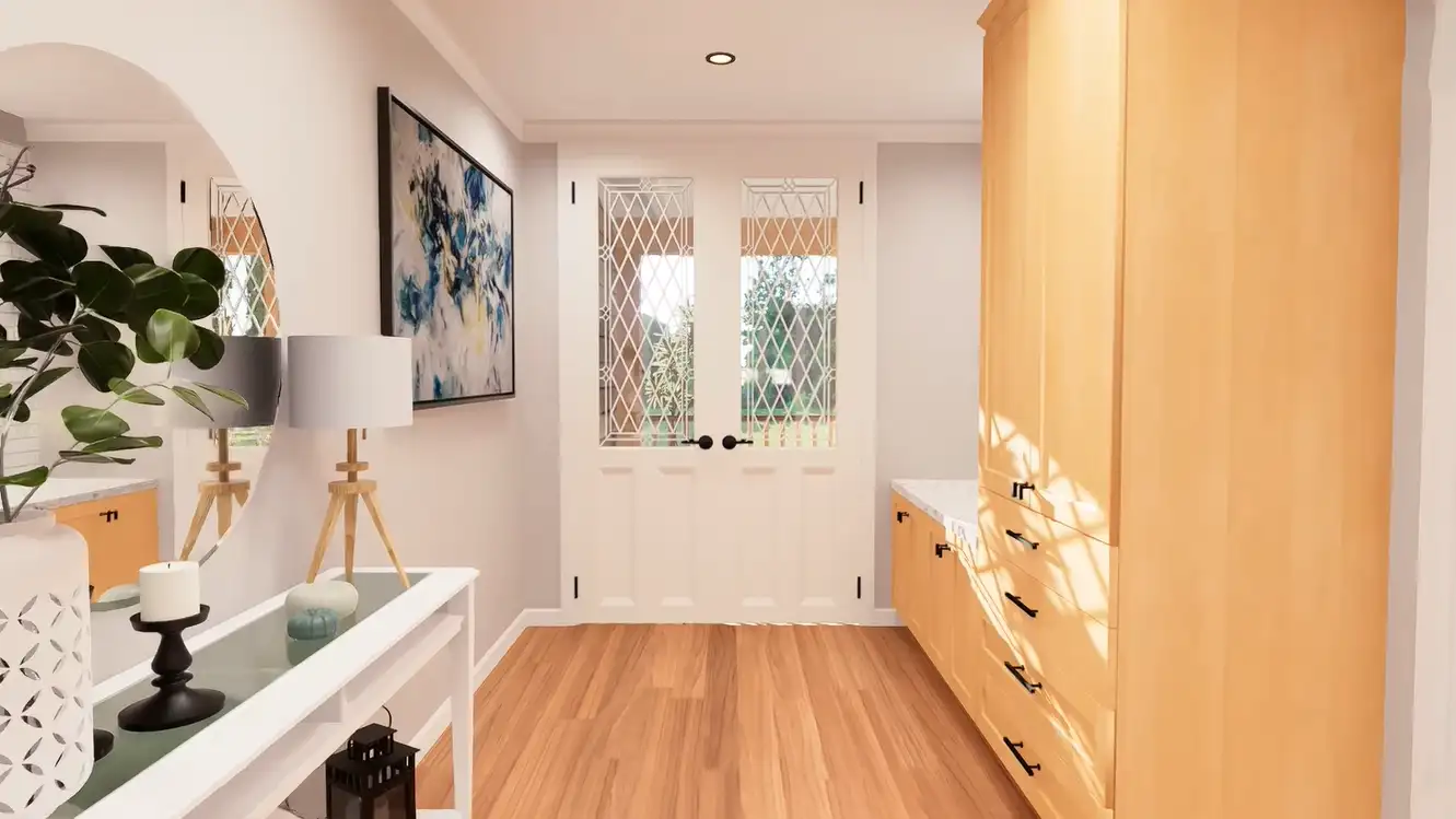 4 bedroom creaftsman home floor plan for buy