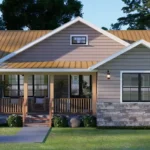 4 bedroom creaftsman home floor plan for buy