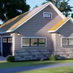 4 bedroom creaftsman home floor plan for buy