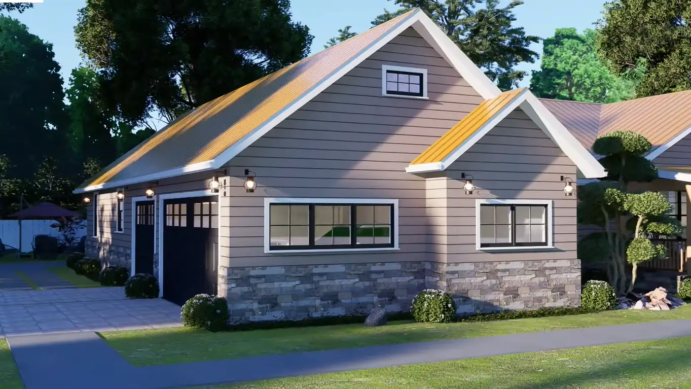 4 bedroom creaftsman home floor plan for buy