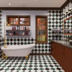 Stunning 3 Bedroom Modern Farmhouse with Wraparound Porch 2 Car Garage Floor Plan