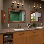 Stunning 3 Bedroom Modern Farmhouse with Wraparound Porch 2 Car Garage Floor Plan