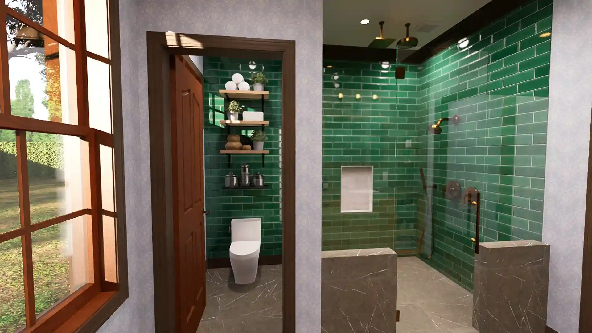 Stunning 3 Bedroom Modern Farmhouse with Wraparound Porch 2 Car Garage Floor Plan