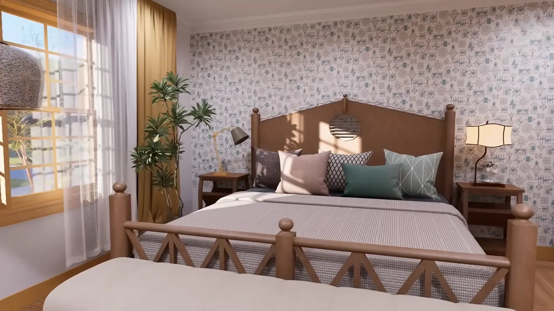 4 bedroom cottage house floor plan