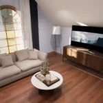 Stunning 3 Bedroom Modern Farmhouse with Wraparound Porch 2 Car Garage Floor Plan